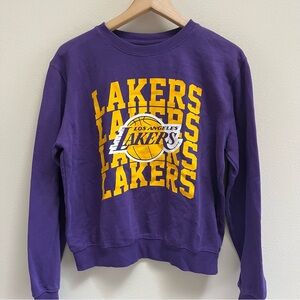 Los Angeles Lakers Cropped Crewneck Sweatshirt